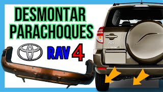 🔧DESMONTAR PARACHOQUES trasero RAV 4 | Tutorial COMPLETO🚙