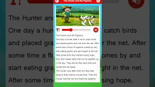 Kids Stories - The Hunter and the Pigeons - English Version - Moral Story For Kids✨
