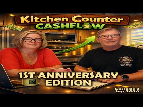 1 Year of DIY Income Investing: Karin’s REAL Results, Regrets & Wins. KITCHEN COUNTER CASHFLOW 3