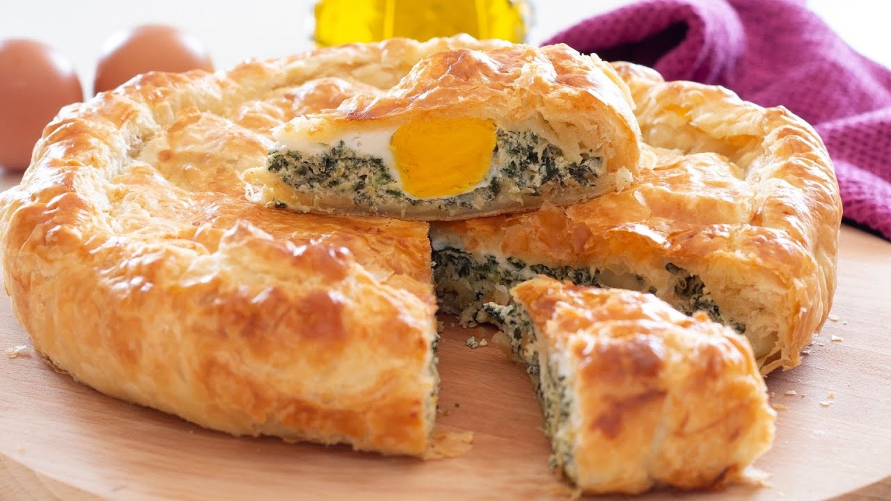 TORTA PASQUALINA VELOCE: Ricetta facile con pasta sfoglia!