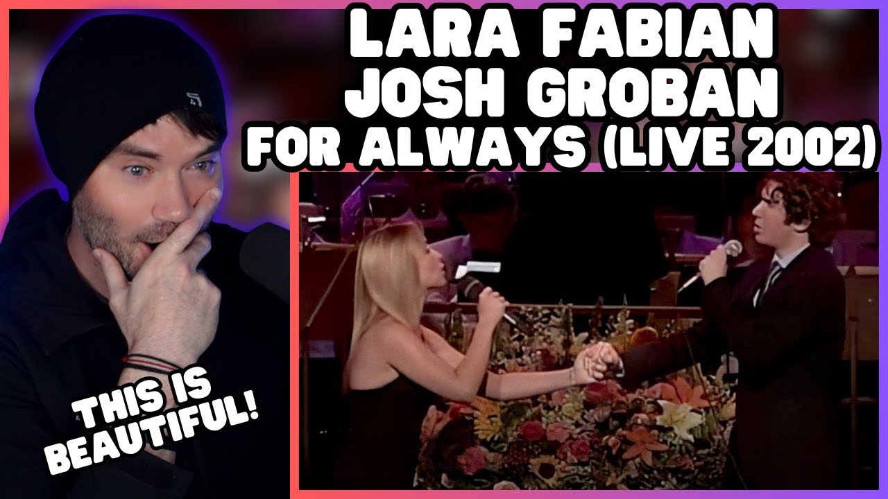 Metal Vocalist Reacts - Lara Fabian & Josh Groban - For Always (Live 2002)