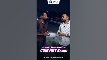 कैसा था आपका CSIR NET Exam ?