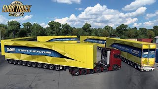 Euro Truck Simulator 2 1.41 road train mod screenshot 3