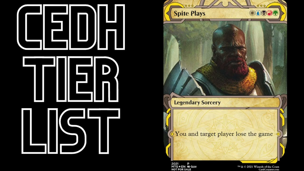 2021 cEDH Tier List (Part 1) YouTube