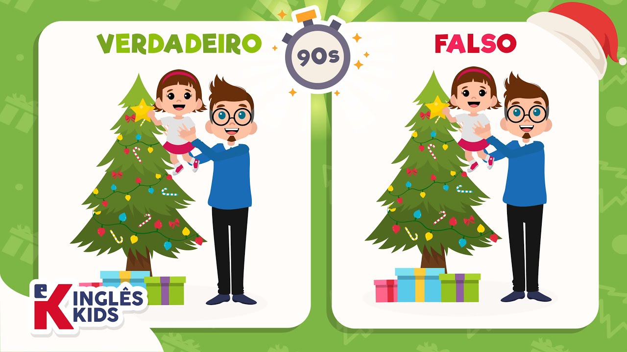 Jogo dos 7 erros: Natal