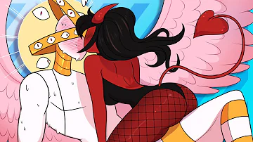 Angle Girlfriends Frist Demonic Kiss| Bug Enthusiast comic dub