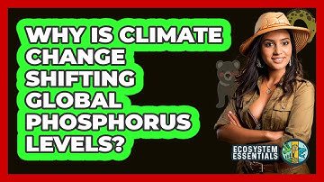 Why Is Climate Change Shifting Global Phosphorus Levels? - Ecosystem Essentials