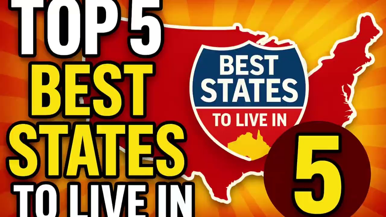 ‼️TOP 5 Best STATES TO LIVE IN‼️ 