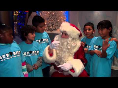 Ice Age Ice Palace Signing Santa