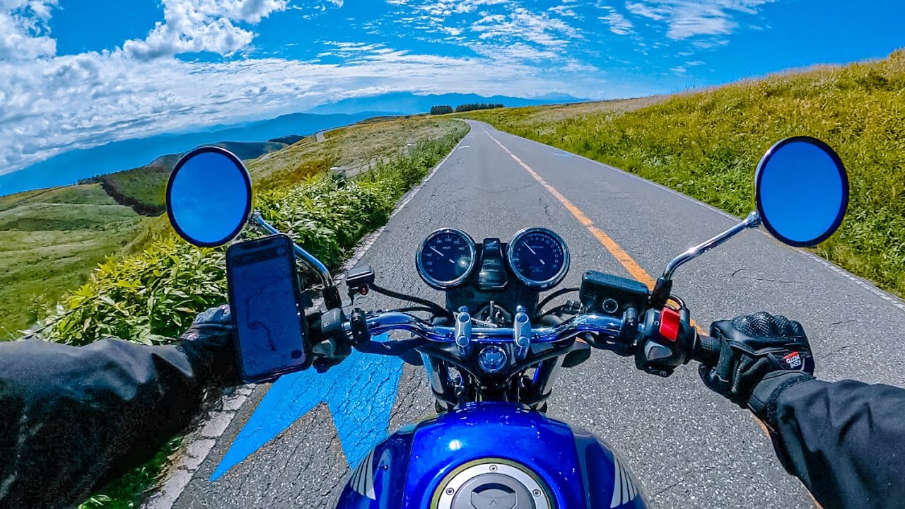 【CB400SF】 初秋のビーナスライン ソロツーリング Part1 RAW / ASMR / VTEC / GoPro MAX - YouTube