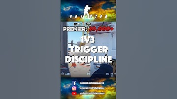 [PREMIER: 20,000+] 1v3 Trigger Discipline #advanzedcs #cs2 #cs2clips #csgo #csgoclips #gaming