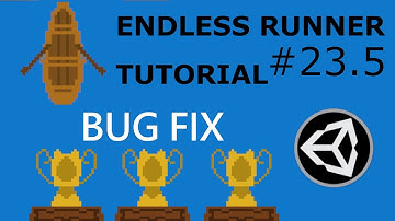 BUG FIX For Achievements - Endless Runner Tutorial in Unity #23.5