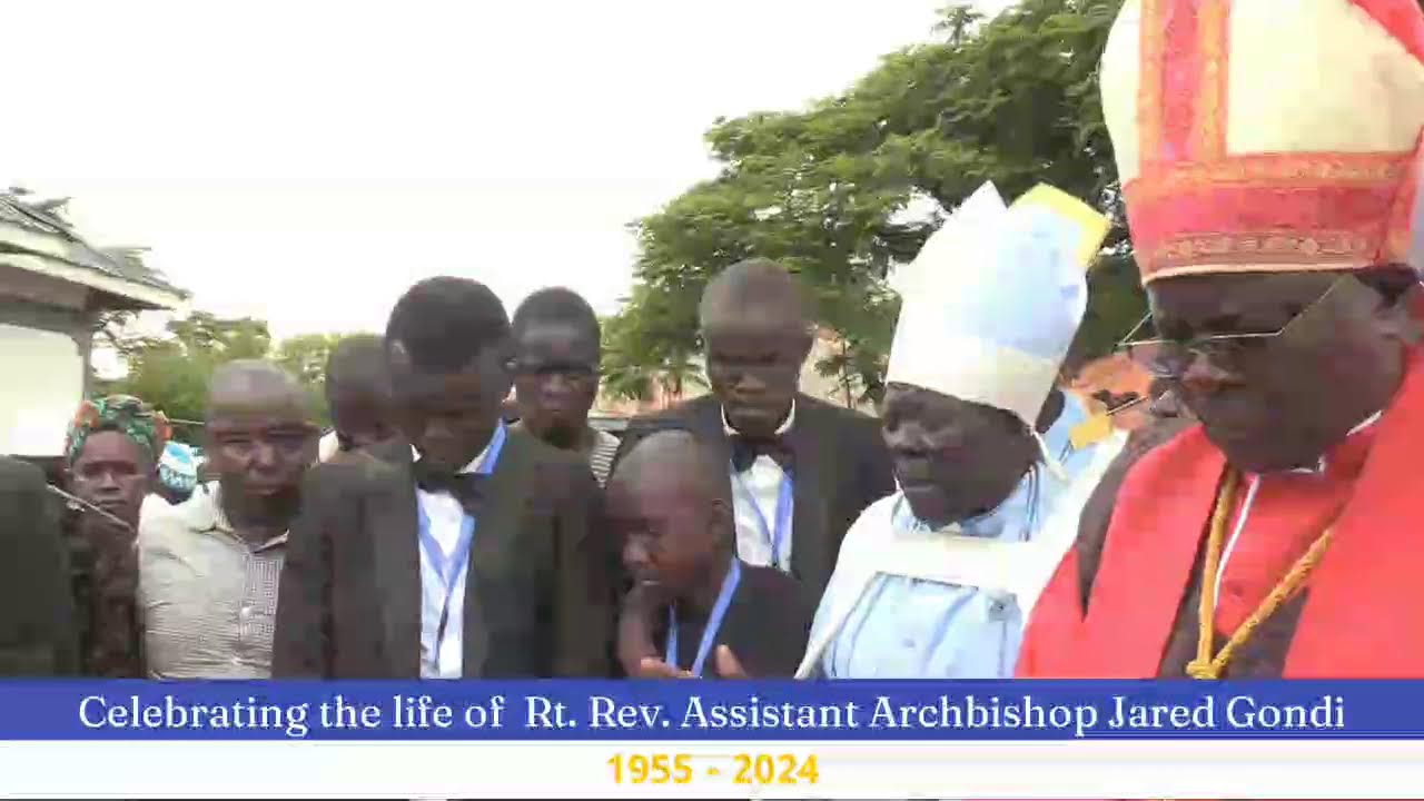 Celebrating the life of the very Rt. Rev. Assistant Archbishop Jared Gondi.