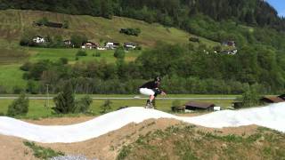 Pumptrack Jenaz on Inline Skates