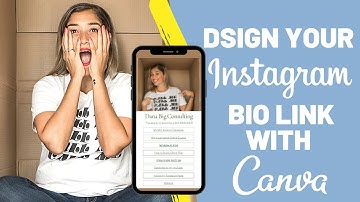 How to share few links on Instagram BIO with a customize design from Canva
