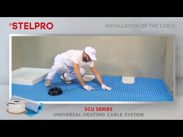 Stelpro - Comment installer le tapis de câble pour plancher