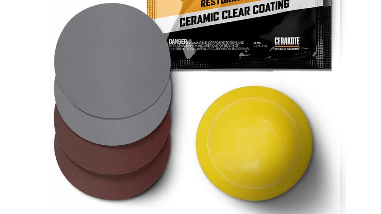 CERAKOTE Ceramic Headlight Restoration Kit YouTube