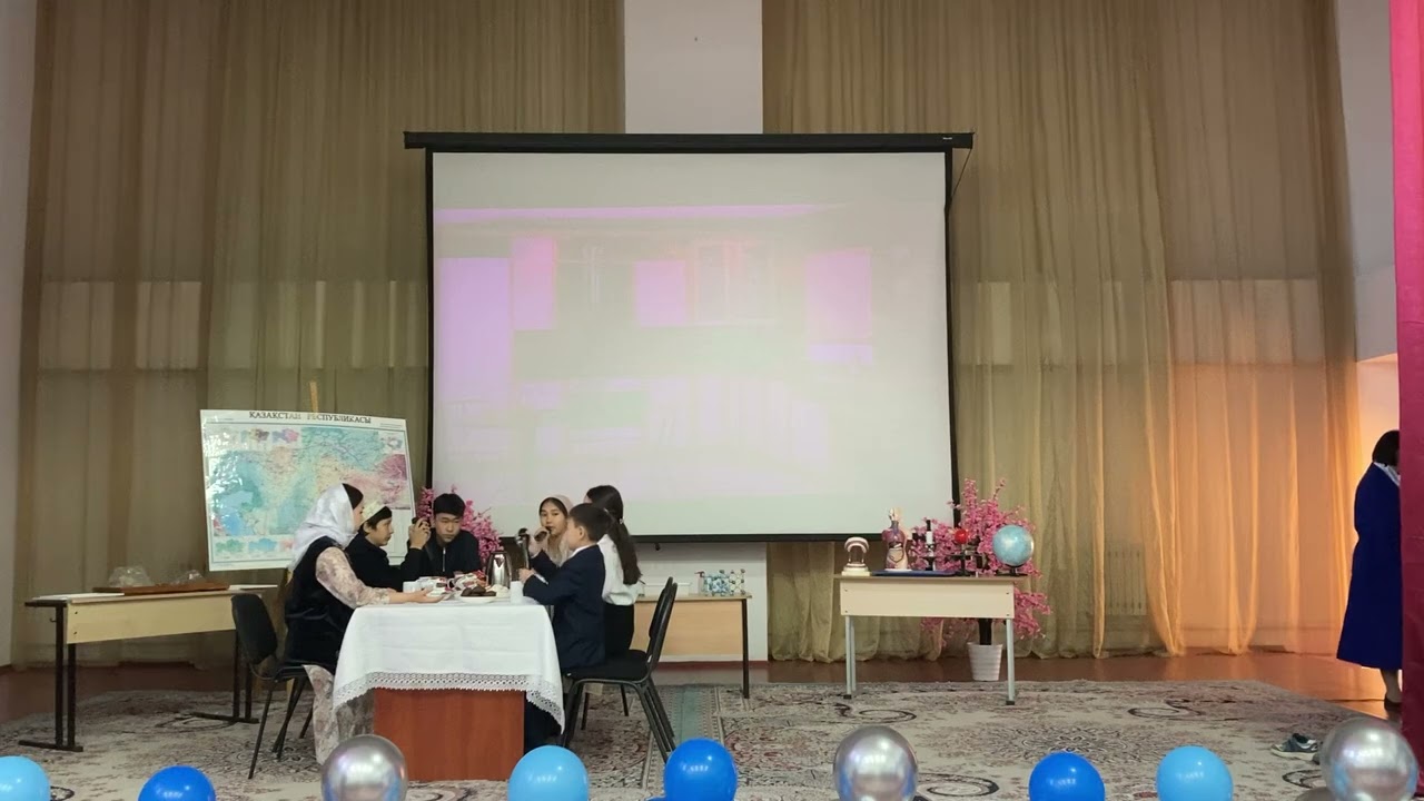 Сахналық көрініс: “Табиғатты қорғау — адамзаттың міндеті”