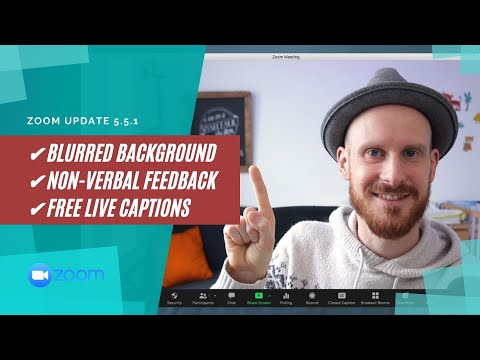 Video Zoom Update 5.5.1 (Feb 3, 2021) - youtube