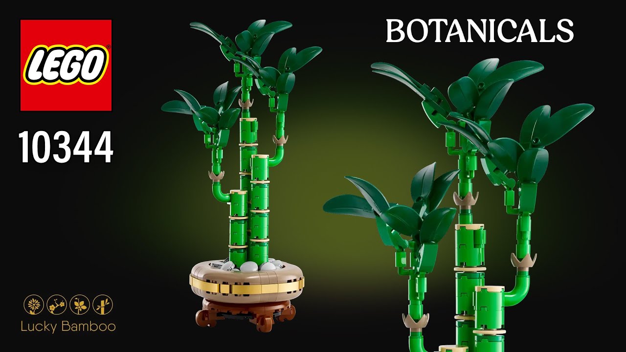 LEGO Botanicals Lucky Bamboo (10344)[325 pcs] Step-by-Step