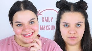 مكياج يومي مفيد للبشرةباسعار رخيصة|مكياج كيوت و طبيعي|DAILY NATURAL MAKEUP|