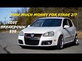 How Much Does It Cost For Stage 2 MKV GTI? | FULL COST BREAKDOWN