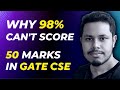 Why success rate of gate is so low  preparation strategy for gate cse 2023