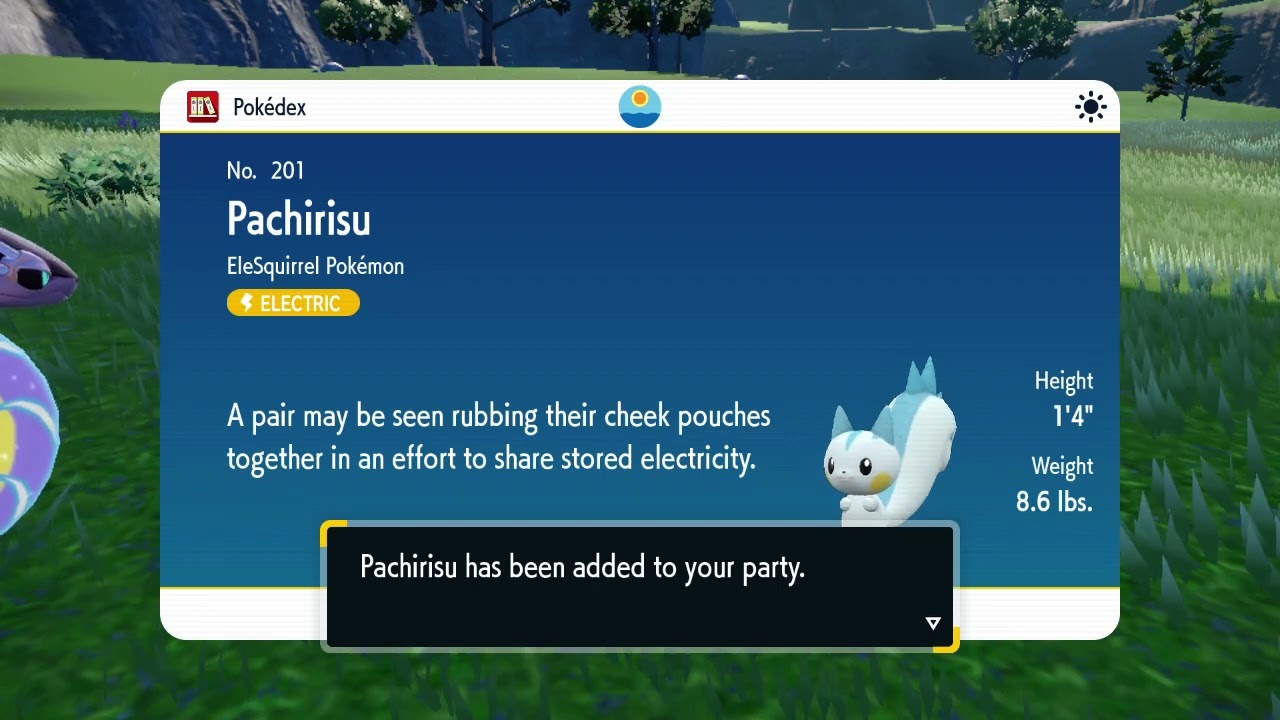 Where to find Pachirisu | Pokemon Scarlet and Violet