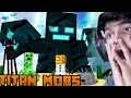 ALL MOBS Are VERY BIG IN Minecraft | Minecraft TITAN | @Mythpat Foxin