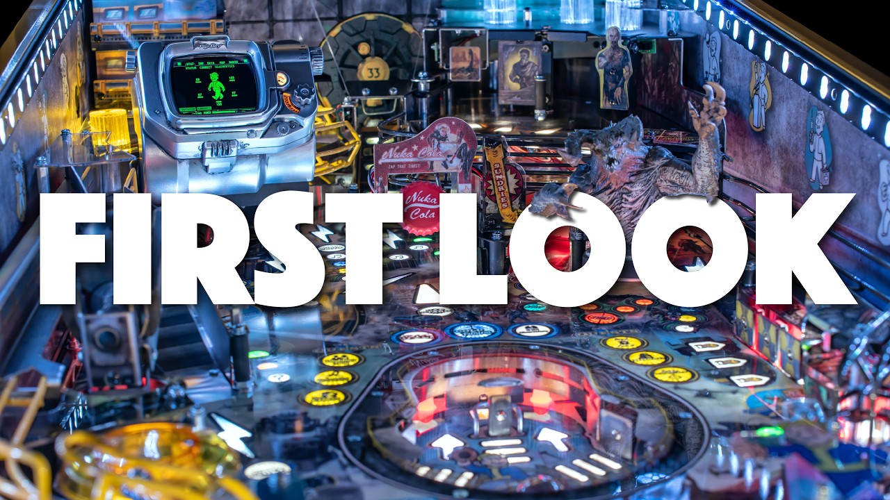 First Look: Fallout Pinball Machine