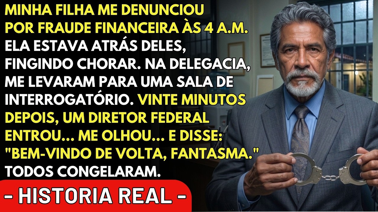 Às quatro da manhã, bateram na minha porta. Dois policiais, um mandado de prisão por fraude contra idosos. Atrás deles, minha própria filha gravava tudo com um sorriso que ela achava que estava...