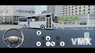 3d 운전게임 4.0 2020년식 현대 뉴 슈퍼 에어로시티 2차 F/L CNG 전 중문 개폐 영상 screenshot 3