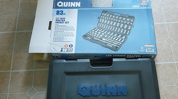 Quinn 83 pc 1/2" Drive Master Socket Set