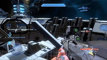 Halo 4 CTF winning gameplay.