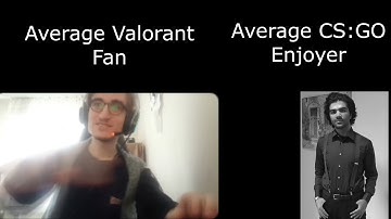 Average Valorant Fan vs Average CS:GO Enjoyer