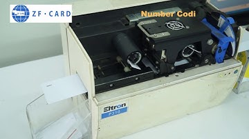 Smart Card Number Coding Process-www.zfcards.com