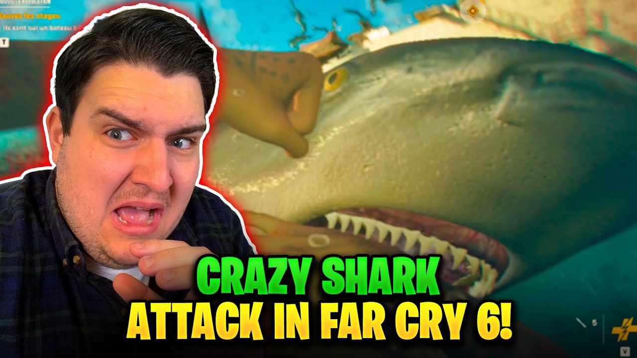 CRAZY shark attack in Far Cry 6!