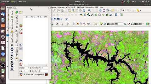 Classificação supervisionada de imagens de Sensoriamento Remoto com QGis