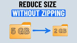 How to Compress Large Files and Folders on Windows 11 (Without Zipping Them) How to Compress Large Files and Folders on Windows 11 (Without Zipping Them)