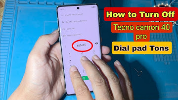 How to Turn Off Dial Pad Tones on Tecno Camon 40 Pro | Easy 2025 Guide