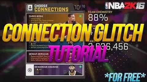 NBA 2K16 PS4/XBOX1 GET ANY CONNECTION GLITCH!  + TERMINAL 23 GLITCH TUTORIAL *WORKING*