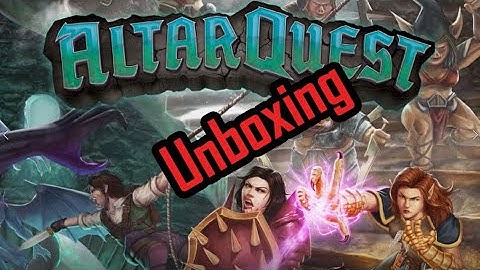 Altar Quest - Unboxing Video
