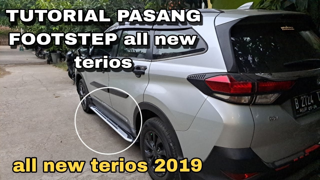 TUTORIAL PASANG FOOTSTEP ALL NEW TERIOS 2019‼️