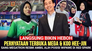 Mendadak heboh‼️megawati hangestri secara terbuka berikan pernyataan comeback ke red spark...