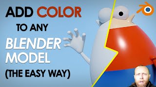 How to Color Models in Blender | Setting Material Beginner Tutorial