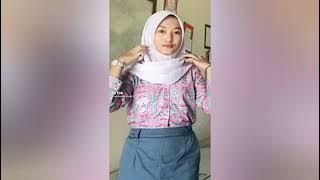 JOGET TIKTOK VIRAL ADEK JILBAB PUTIH