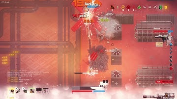 Synthetik Heavy Gunner with Insane Firepower (sound bugs out)