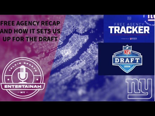 New York Giants | Recap of Giants Free Agency + What it means for the Draft