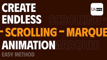 Create Text Animation in Figma | Marquee Text Effect