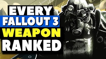 Ranking All Fallout 3 Weapons Compilation